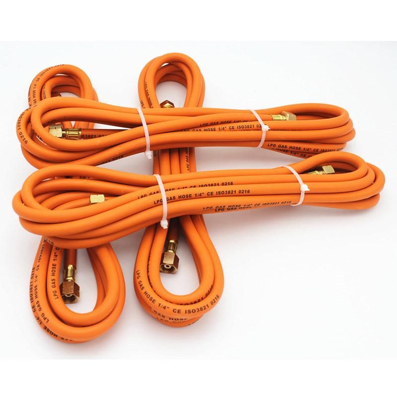 Natural Gas Grill Hose for Heater Grill with Brass Fittings