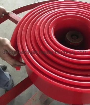 Conveyor Belt Skirting Rubber Systems 70A Durometer Skirt Board Rubber Polyurethane