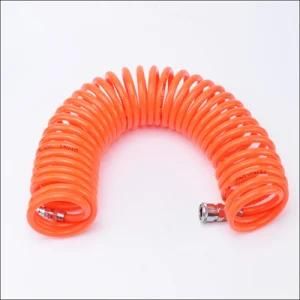 PU Seriespolyurethane Spiral Hose Air Compressor Spiral Spring Air Pipe PU10X6.5 PU12X8 PU14X10 PU16X12