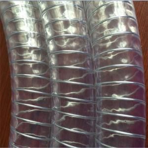 China Factory Hot Sale Stainless Steel Wire Reinforced PVC Hose