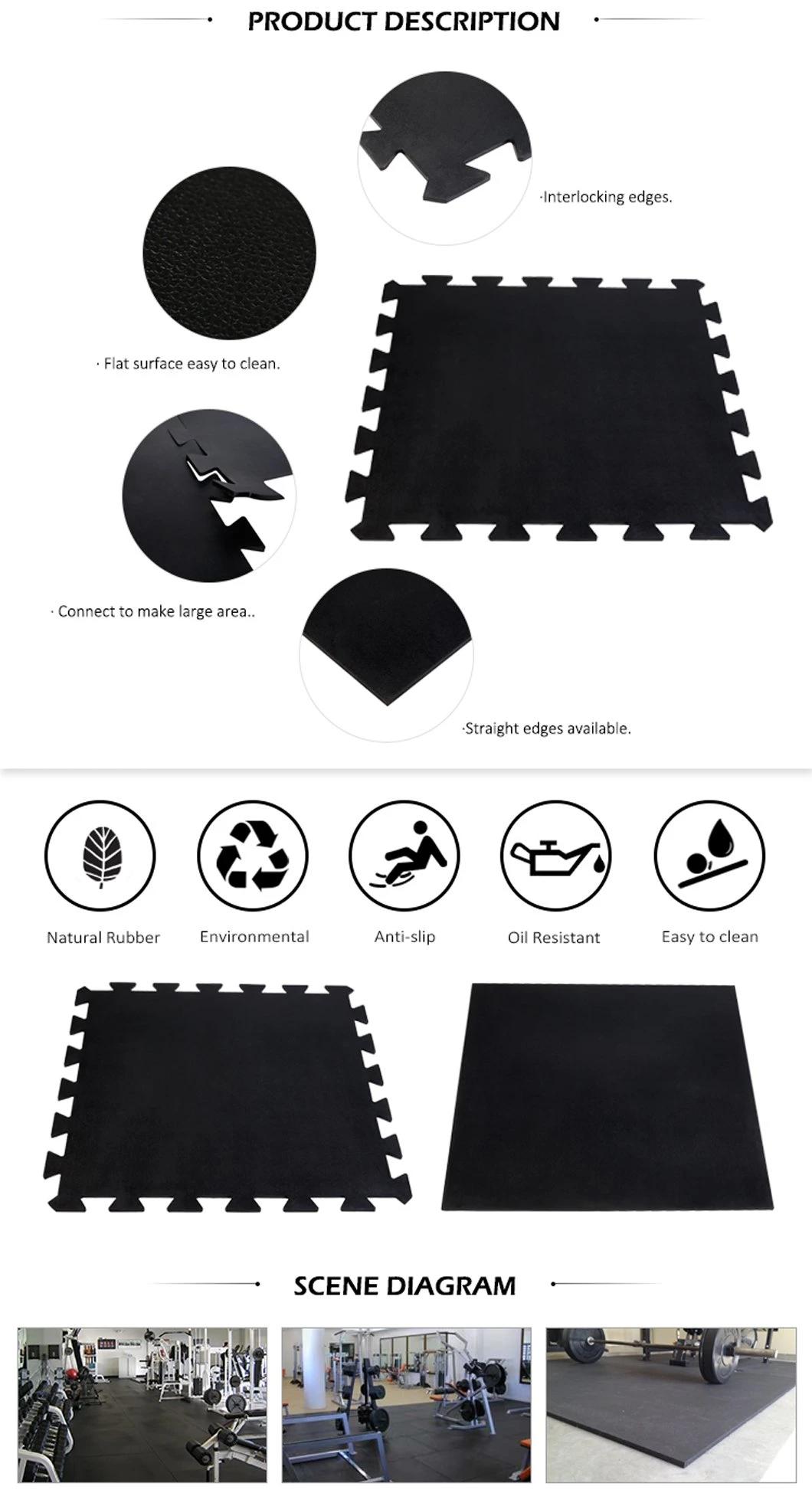 Rubber Gym Flooring, Safety Rubber Gym Mat