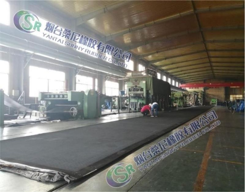 SBR/EPDM Material Rubber Filter Belt