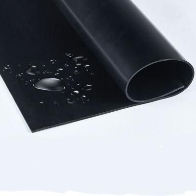 Black Extruder EPDM Waterproof Rubber Sheeting Rolls