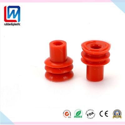 Waterproof Bellow Silicone Rubber Suction Cup for Automobile Robot