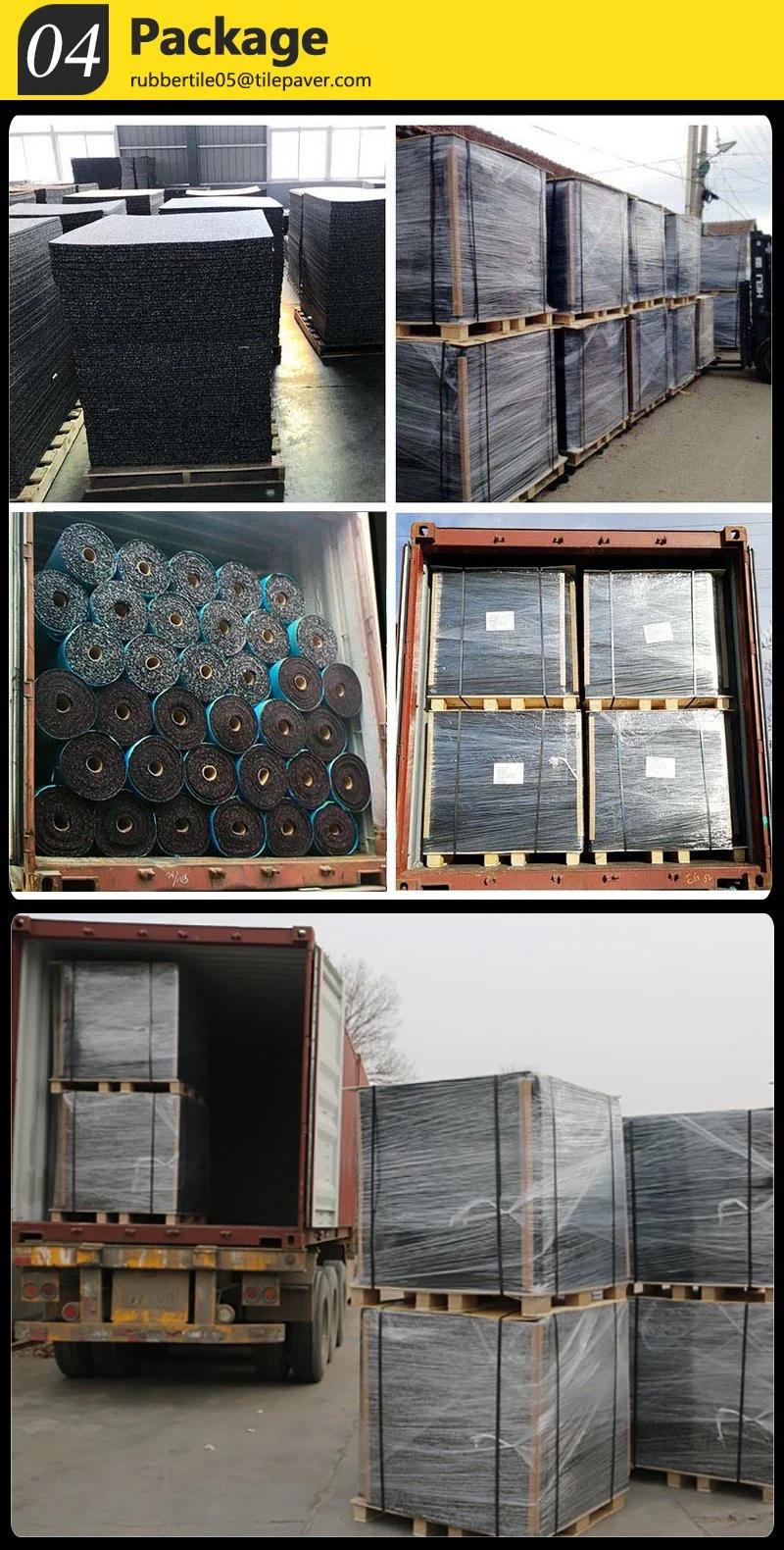 Outdoor Playground Flooring Rubber Flooring Residential Recycled Rubber Flooring Mats