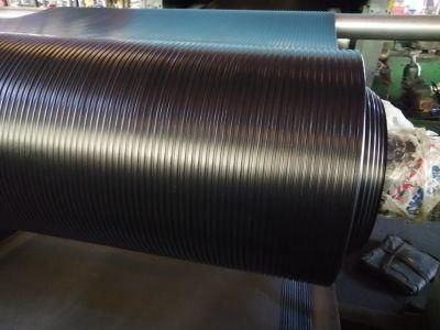 Anti-Slip Fine&Wide/Broad Ribbed Rubber Sheet Flooring Matting for Workshop
