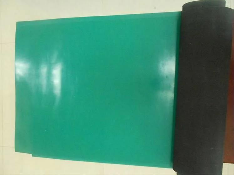 2 Layer Black/Green/Blue Anti Static ESD Green Rubber Mat Workbench Mat