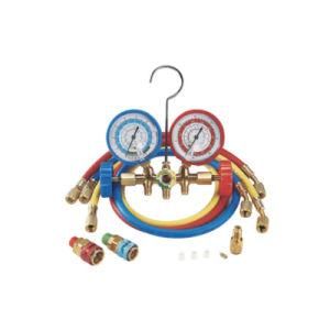 R22 R134A R410 Aluminium Body AC Manifold Gauge Set R134A