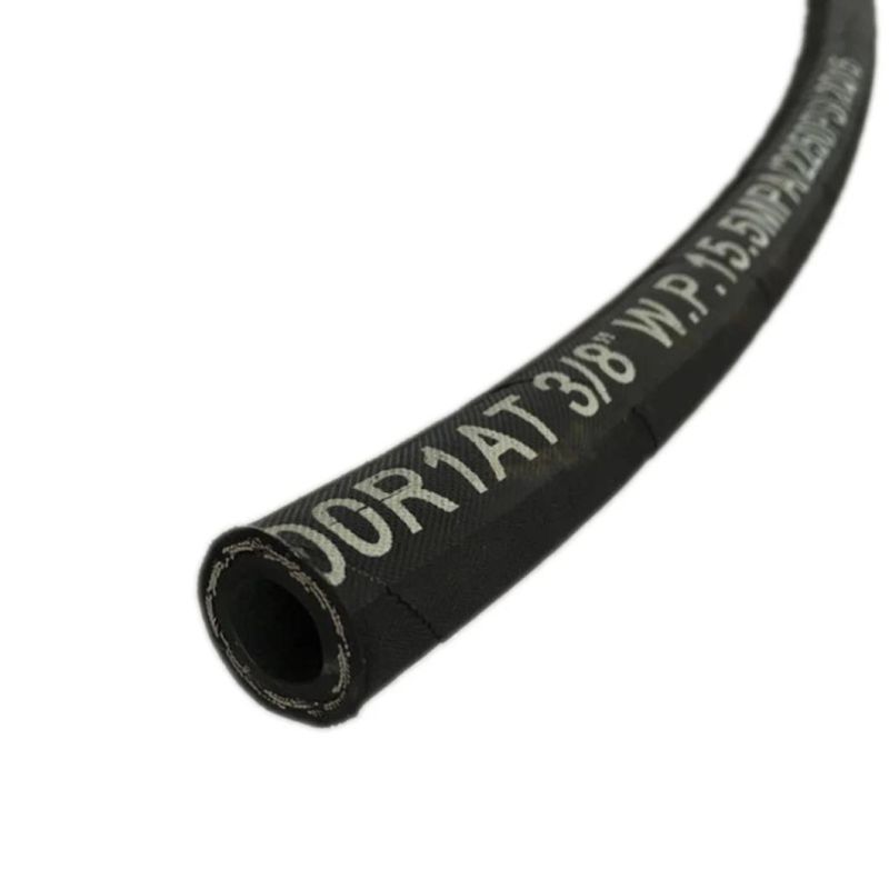 Hydraulic Rubber Hose with Wire Spiral for Extreme High Pressure