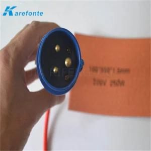 Silicone Rubber Heating Plate with Thermostat Controller