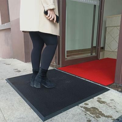 5% Discount Heavy Duty Outdoor Non Slip Scraper Rubber Fingertip Entrance Door Mat