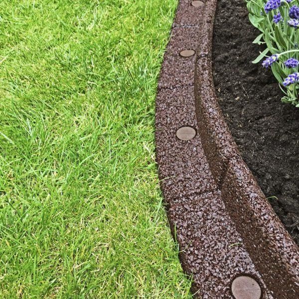 Grass Lawns Pathways Rubber Edging Roll