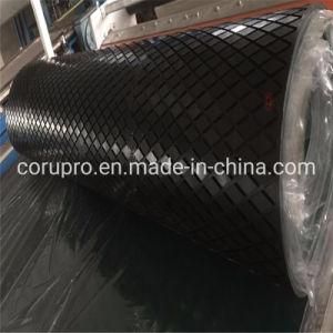 Belt Conveyor Rubber Sheet, Diamond Rubber Pulley Lagging