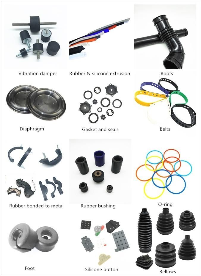 Customized Oil Resistant Compression Moulded NBR Boot