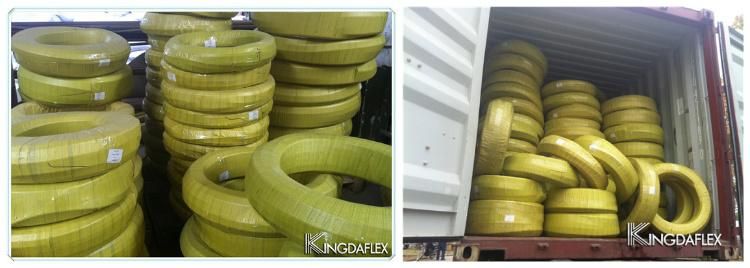4" Industrial Abrasion Resistant Rubber Sandblasting Hose