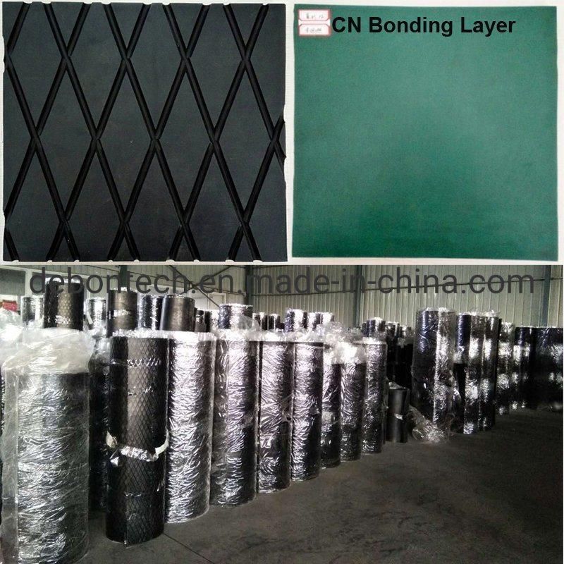 Diamond Rubber Coated Pulley Diamond Groove Lagging Rubber Sheet Pulley Ceramic Rubber Lining