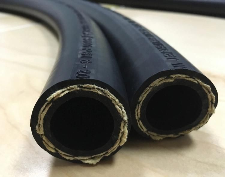 High Pressure Mangueras 250 Bar Flexible Rubber Hose Lightweight Sewer Hose