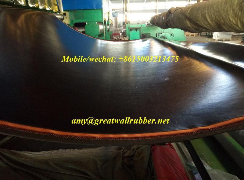 Abrasion-Resistance Fabric Reinforced Rubber Sheet with Fabric/Cotton/Nylon/Ep Cloth Insertion