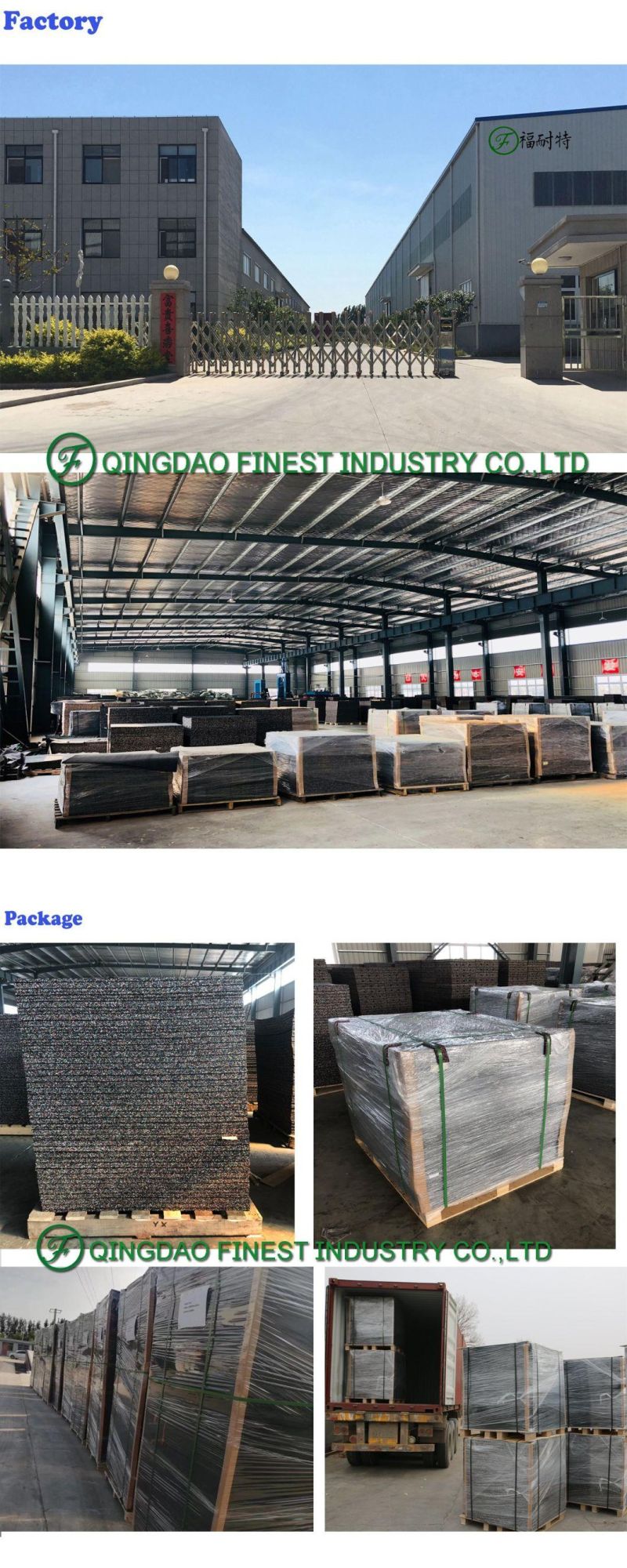 Anti-Walk Anti-Move Nosie Reduction Gym Sports Rubber Flooring Tiles