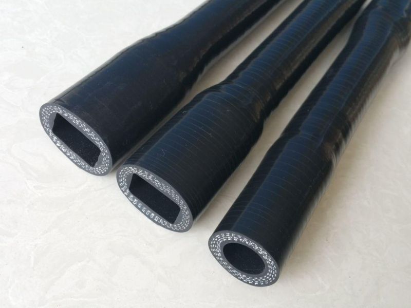 100% Virgin Silicone Hose, Silicone Tube, Silicone Tubing with High Quality, Red or Orange Color