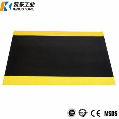 Good Quality Anti Fatigue Yellow PVC Foam Non Slip Workshop Comfortable Mat