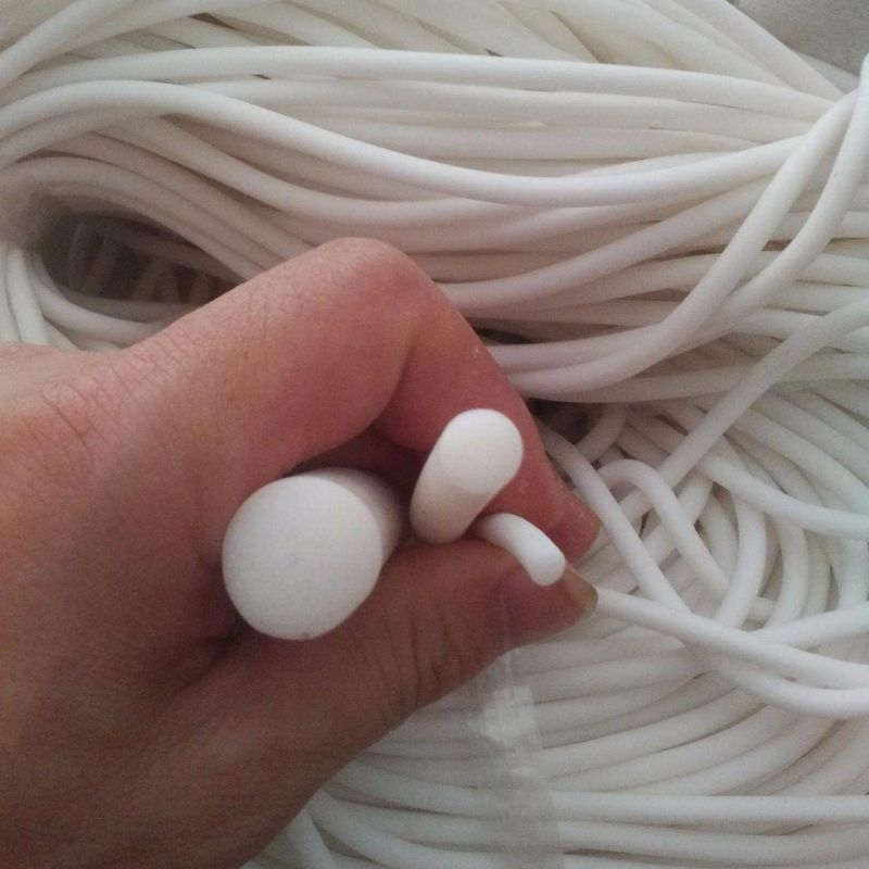 Different Shape Silicone Rubber Sponge Extrusion Profile