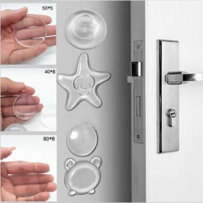 Cartoon Nano Door Handle Anticollision Mute Bumper Stickers