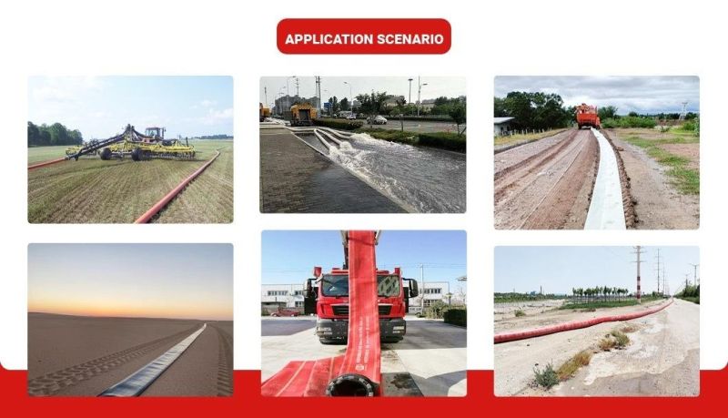 PU Frac Water Hose Through-The-Weave PU Hose Fracturing & Oilfield Hose