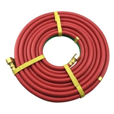 1/4&prime;&prime;x 25FT Grade R Rubber Twin Hose with B-B Fittings