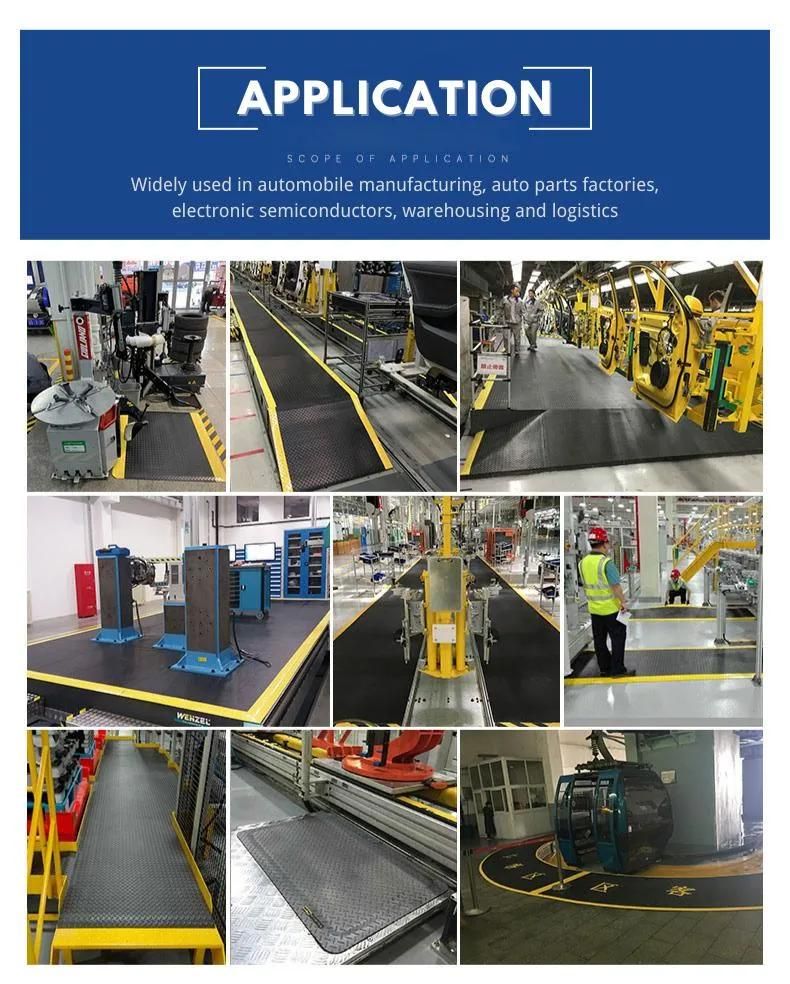 Factory Price 3layer Structure Anti Fatigue Mats Rubber Floor Mat