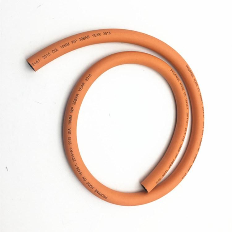 8X15mm Industrial High Pressure Rubber LPG Gas Hose