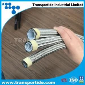 SAE100 R14 3/8&quot;PTFE Teflon Stainless Steel Hose with High Quality