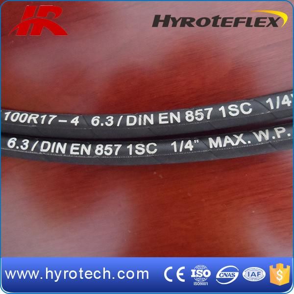 Wire Braid Hydraulic Rubber Hose SAE 100r16 SAE 100r17