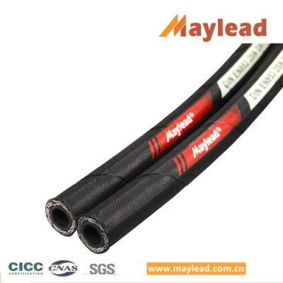 Long Service Life Steel Wire Braiding Hydraulic Rubber Hose for Electric Bus