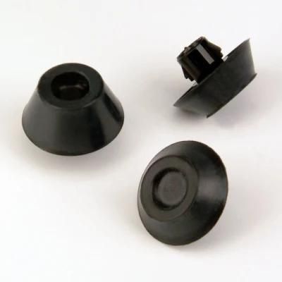 Senseco Moulding Extrusion Custom Part Other Rubber Products Black Anti Slip Tapered Rubber Bumper