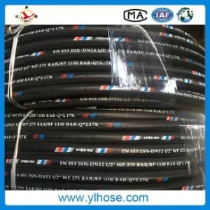 High Pressure SAE100 R2at Hydraulic Rubber Hose