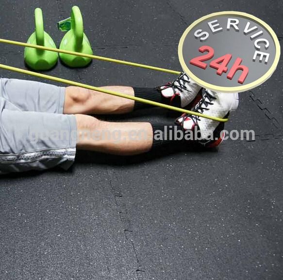 Park Interlocking Rubber Flooring Mat/Rubber Gym Floor Mat
