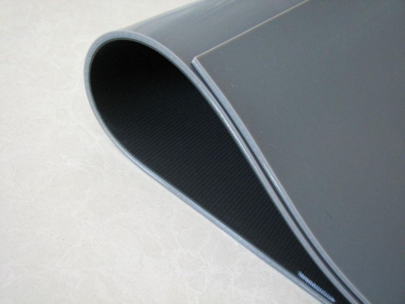 High Temperature Silicone Rubber Sheet, Silicone Sheet with Top Rough Surface and Bottom 3m Adhesive