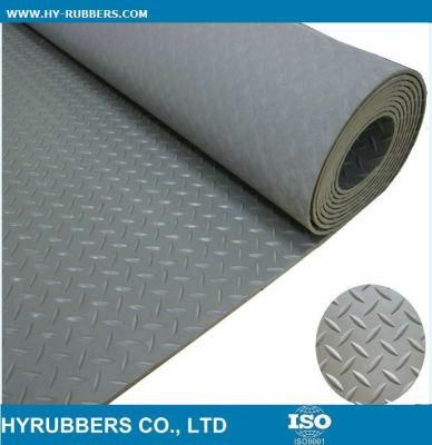 Elastic Shockproof Industrial Anti-Slip Diamond Rubber Sheet