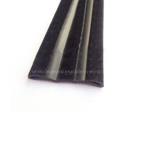 Extruded Flocked Car Door Rubber Gasket Seal