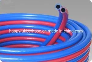 2.0MPa/300psi Oxygen or Acetylene Delivery Twin Welding Hose