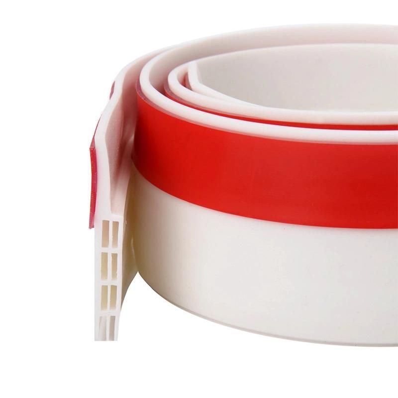 White Color Silicone Door Bottom Weather Seal Strip