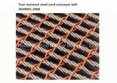 Transverse Reinforcement Steel Cord Rubber Conveyor Belt