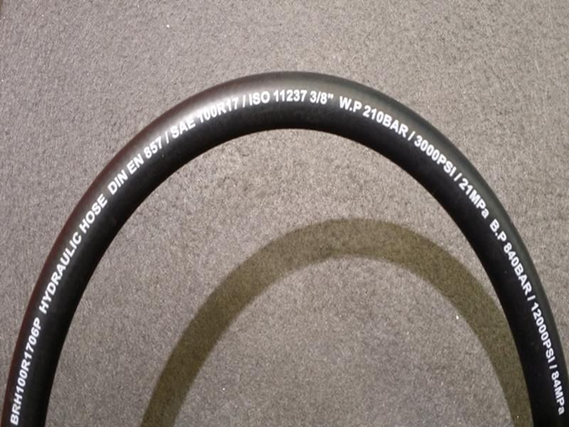 R16 and R17 High Pressure Rubber Hose with Excellent Impulse Performance and Flexibility