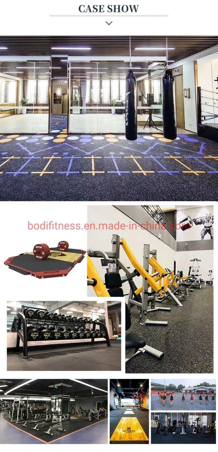 Professional EPDM Sparkled Gym Rubber Flooring