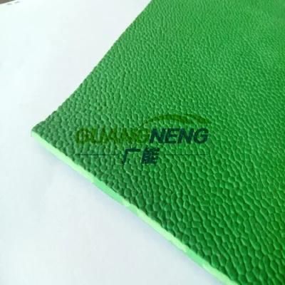 Anti-Abrasive Rubber Coin-Grip Flooring Sheet