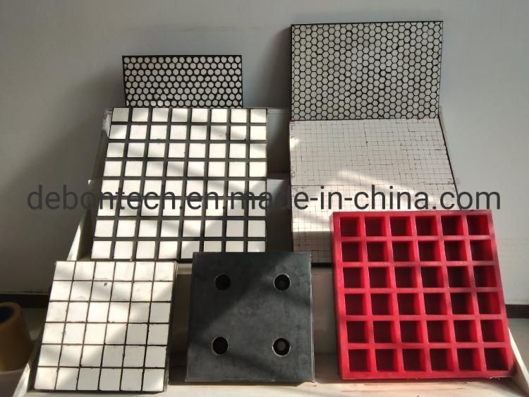 High Alumina Ceramic Rubber Wear Lining Composite Plate