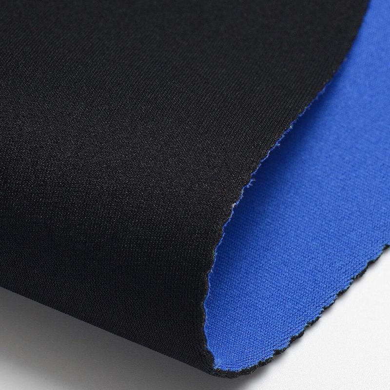 New Arrival Blue Fluorescent Nylon Fabric Material Neoprene for Wetsuits