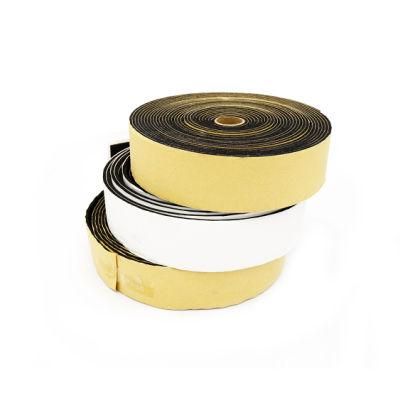 Self Adhesive NBR Foam Insulation Rubber Adhesive Foam Tape