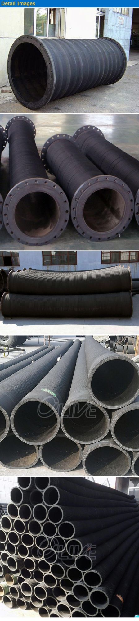 Large Diameter Mud Rubber Hose with Steel Wire